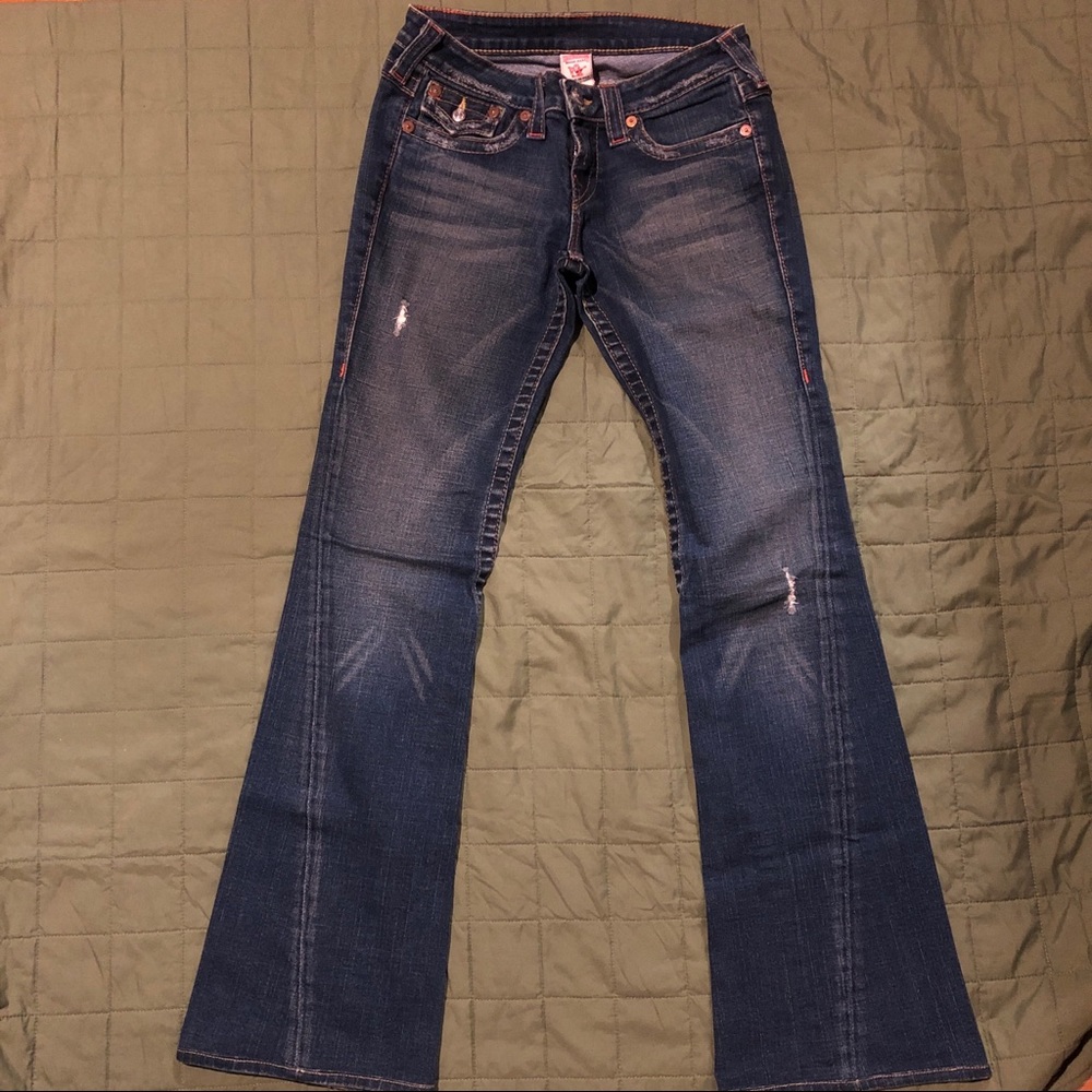 True religion bootcut jeans size 28.